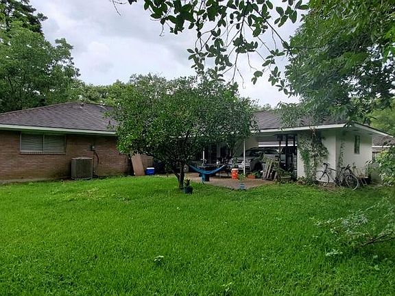 Large backyard