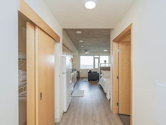 Studio Apartment Entry
