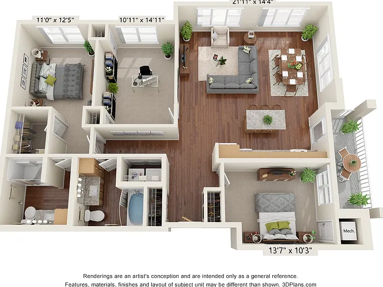 Oaks Landing 55+ Apartments — Photo 51