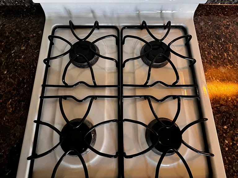 gas stove top