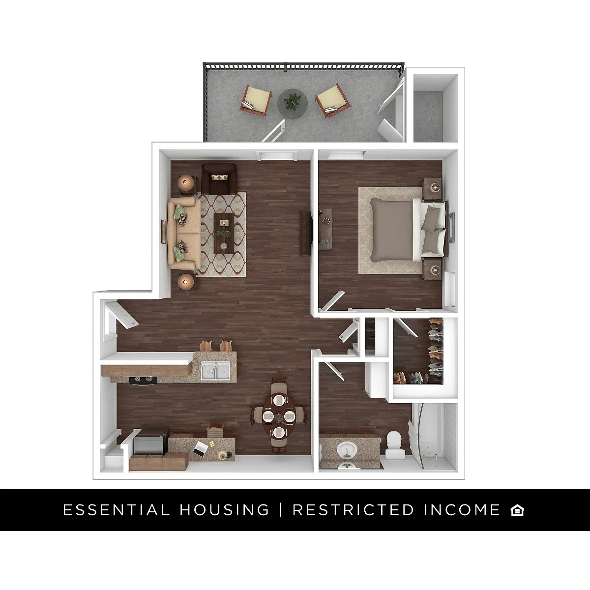 Floor plan A2 - 80