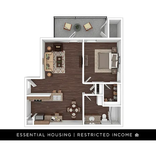 Floor plan A2 - 80