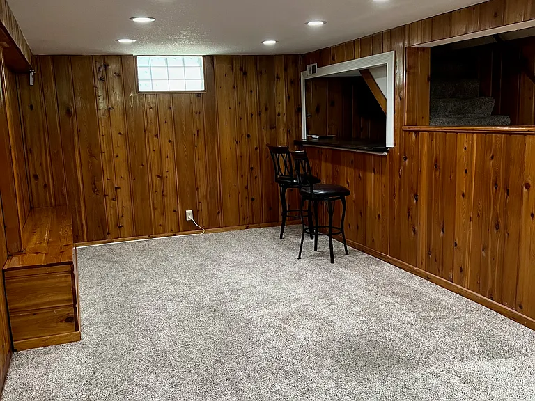 Lower level family room