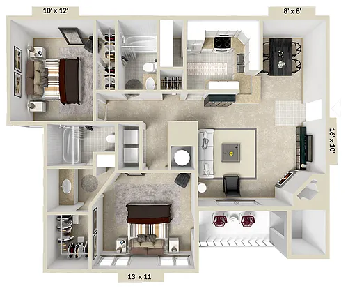 Floor plan Bradford Pear