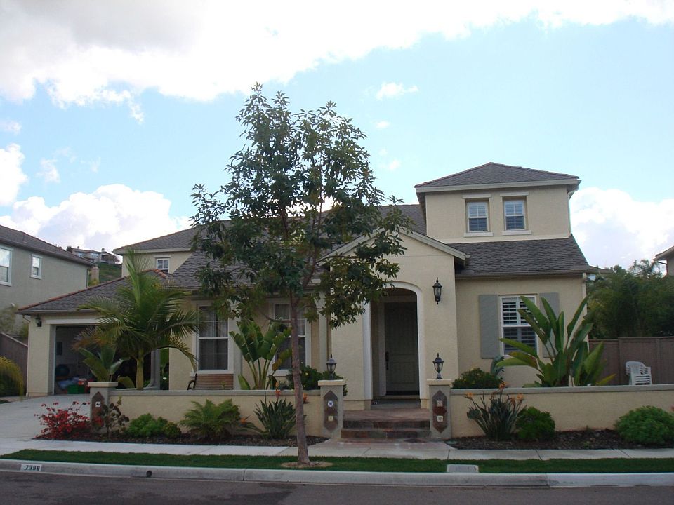 Front view of the house