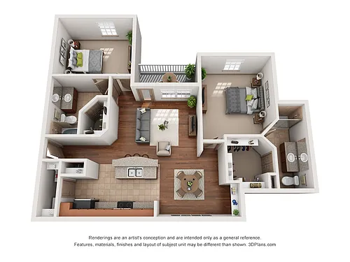 Floor plan The Jefferson