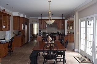 Spacious & Flowing Area adjoining Family Room