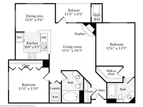 Floor plan 1108