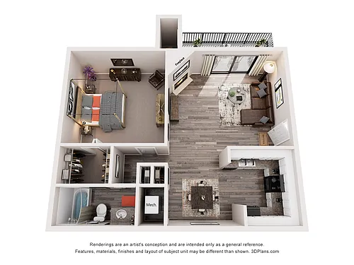 Floor plan Red Maple