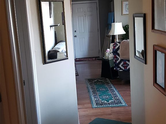 Hallway looking towards front door.