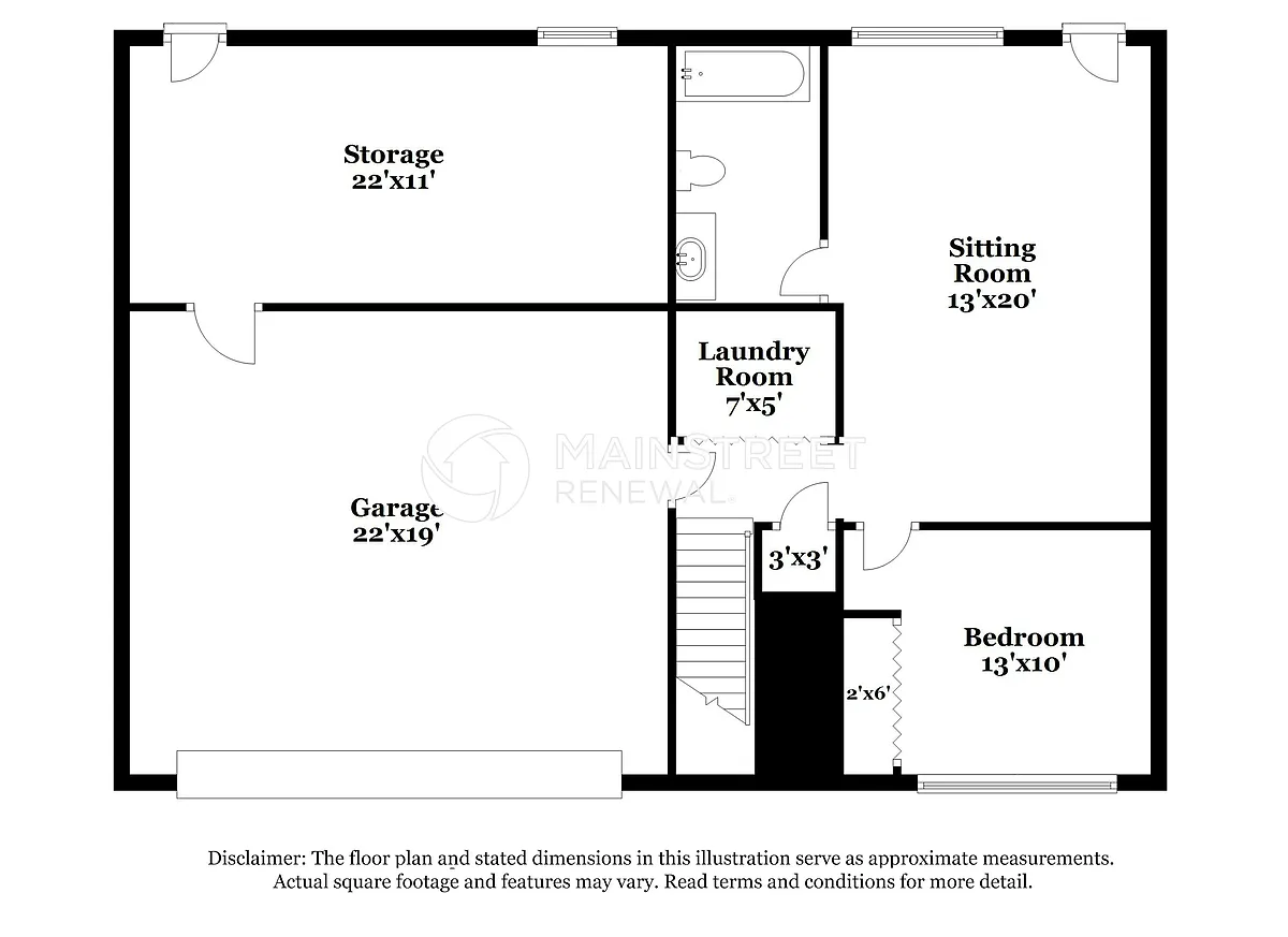 Floor Plan - 930 Castlerock Way