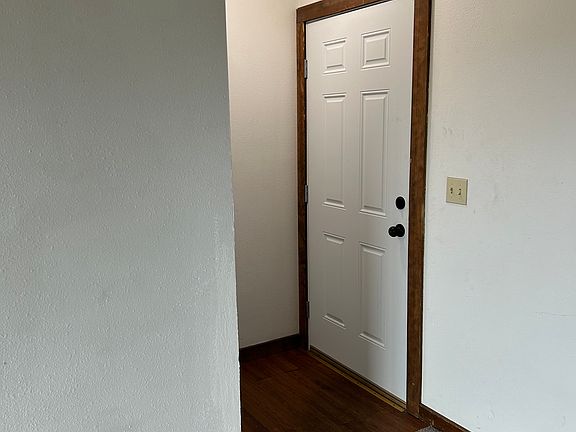 Entry way. New door and deadbolt.