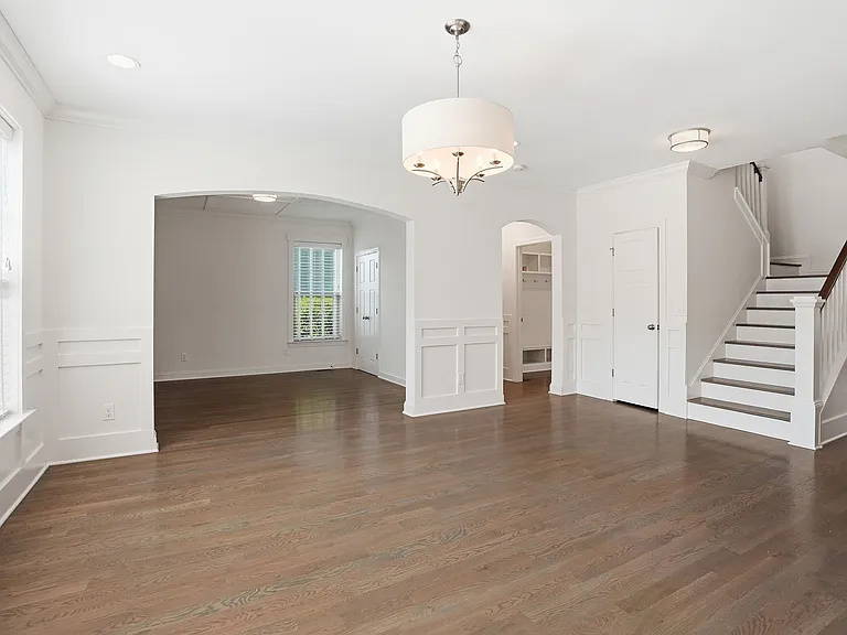 Sitting area and optional play or media room