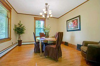 Formal dining room, beautiful hardwood floors throughout