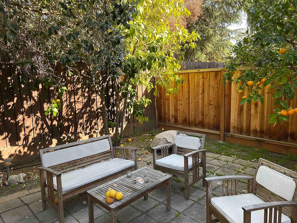 Private backyard left side