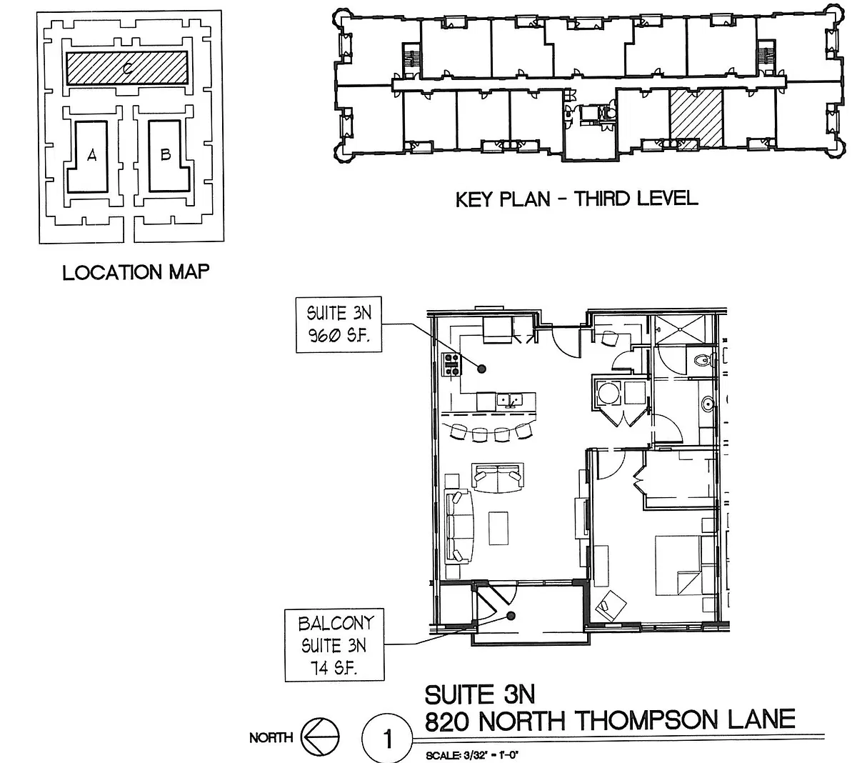 Floor plan 1Bed 1Bath