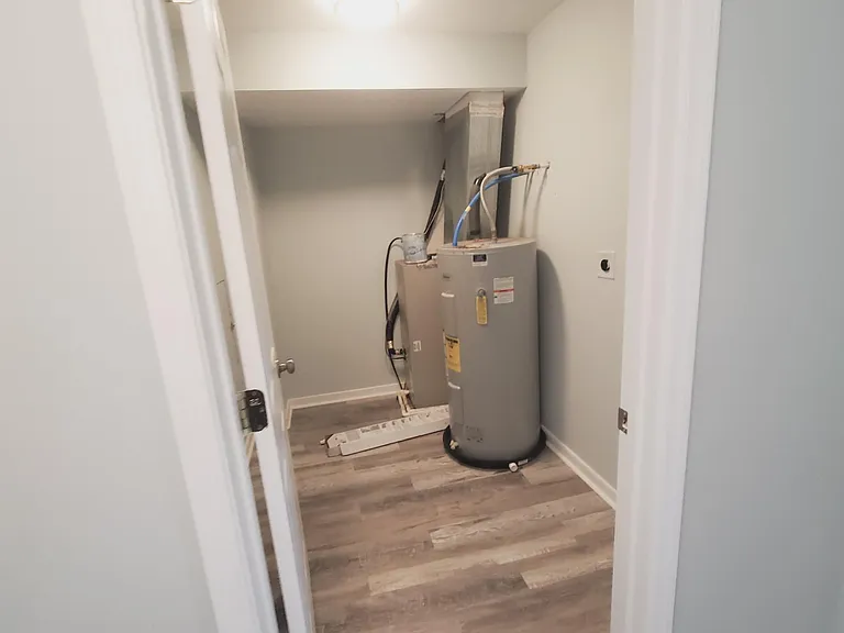 Laundry area with connections for YOUR washer & dryer
