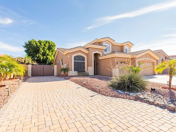 Paved driveway to the RV gate