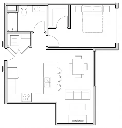 Floor plan A1A