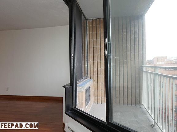 Private balcony off of main room