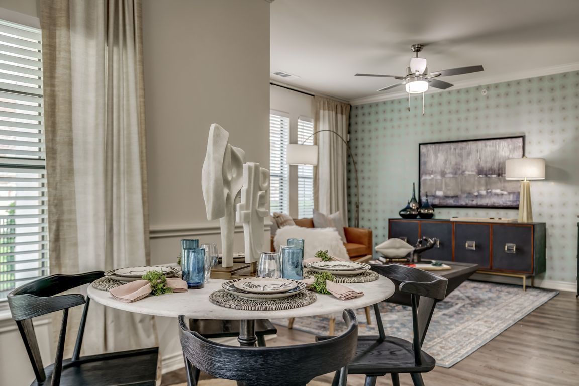 Dining and Living Room Interior