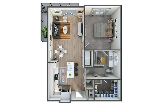 Floor plan A4