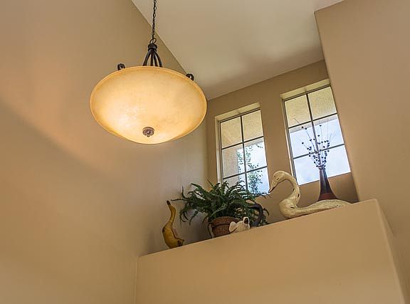 Above front door