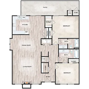 Floor plan Paseo - Terrace