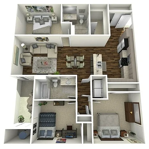 Floor plan C1
