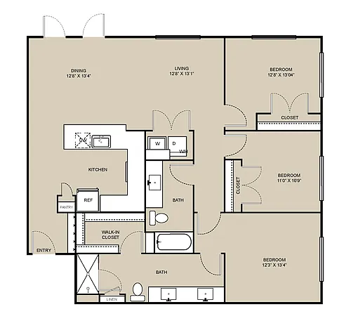 Floor plan C3
