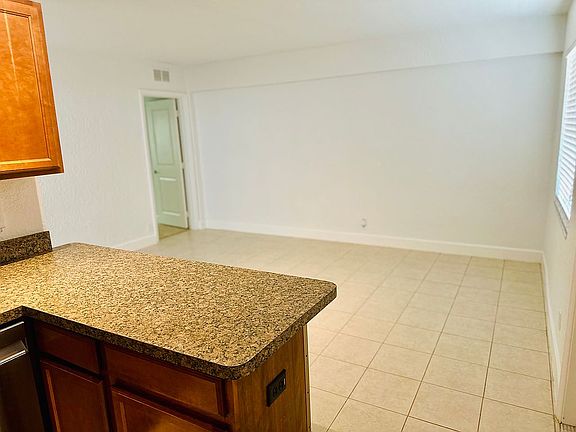 Looking out to Family room