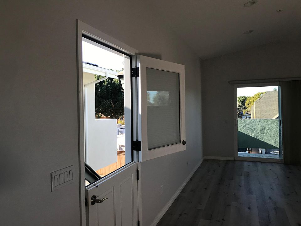 Front door to living room