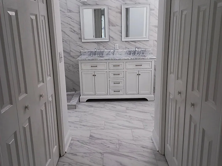 Welcome to your private oasis. Owner's bathroom has undergone a #30K remodel.