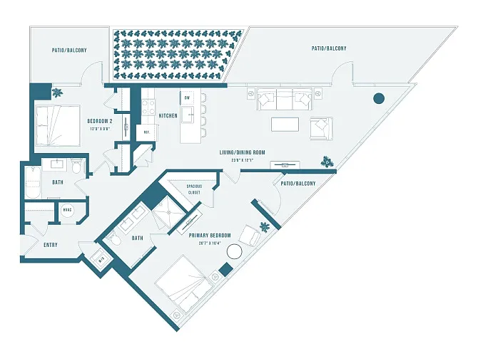 Floor plan Colette D9