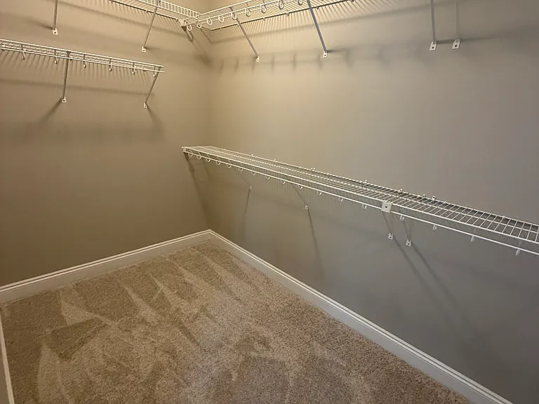 Primary walk-in closet