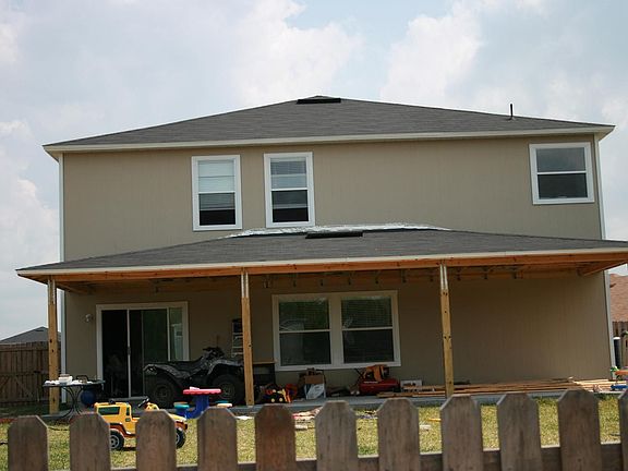 before screen and soffit