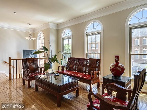 Living Room - tall windows