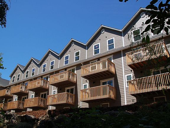 decks w view of creek