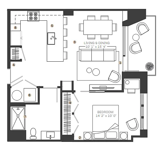 Floor plan A11