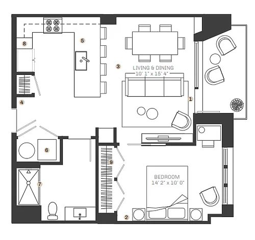 Floor plan A11
