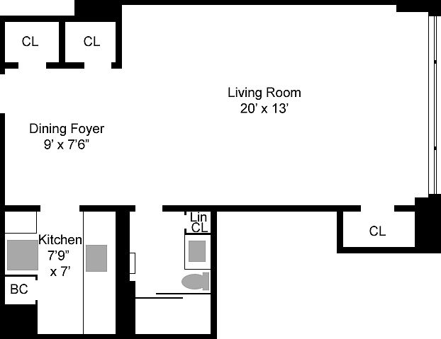 1st image of 77 W 55th St APT 4K