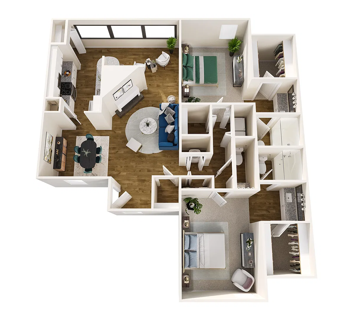 Floor plan The Magnolia