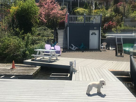 Dock and house