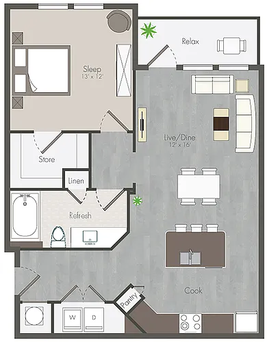 Floor plan Percey
