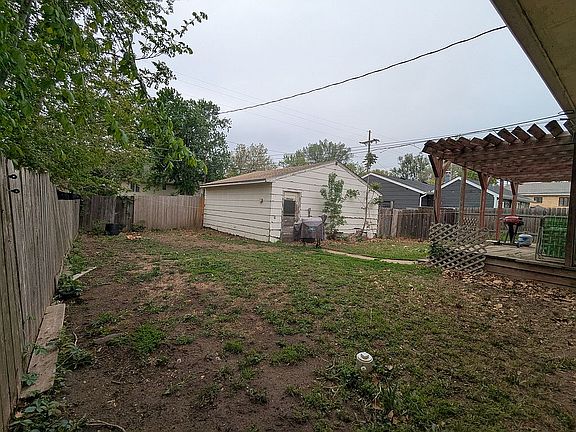Large backyard!