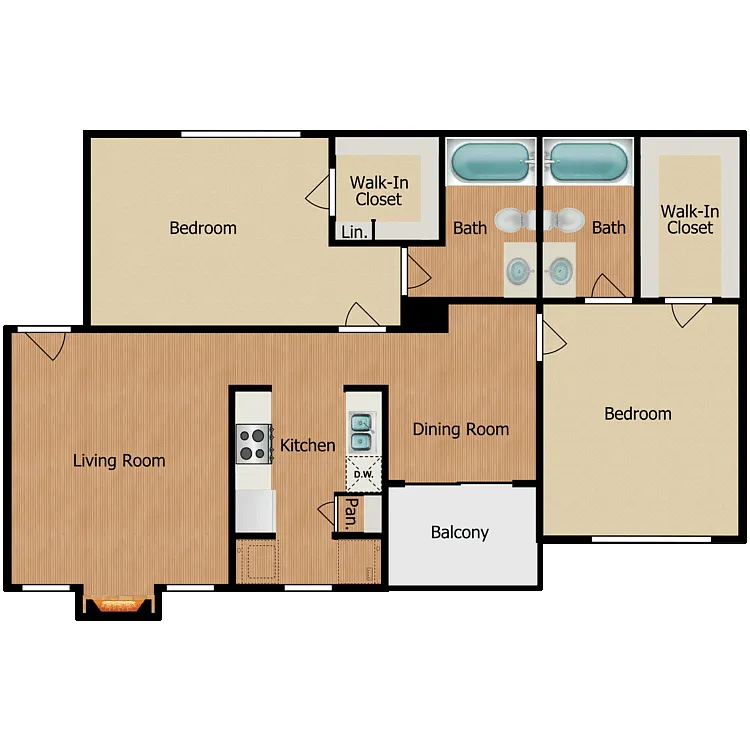 Floor plan B1