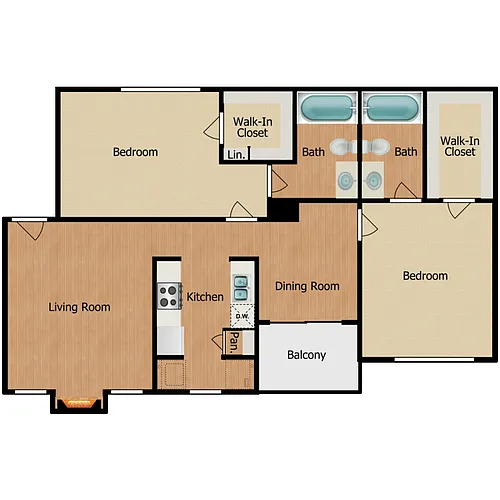 Floor plan B1