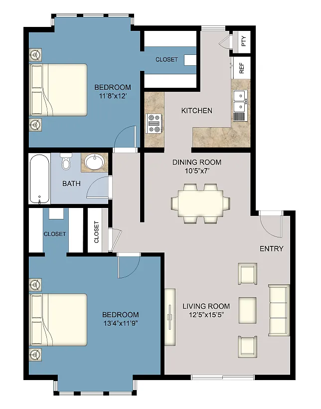 Floor plan 2A