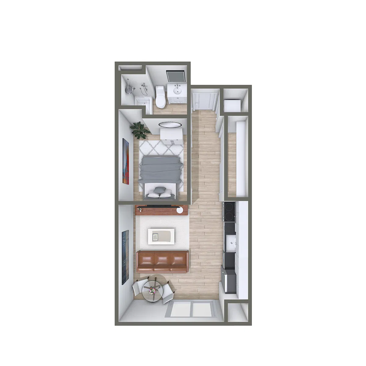 Floor plan Pacific