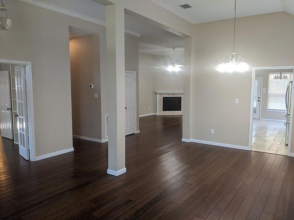 View from formal living room